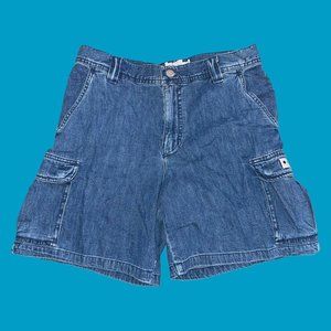 VINTAGE Calvin Klein Mom Jeans Shorts Womens 4 High Rise 90s Denim
